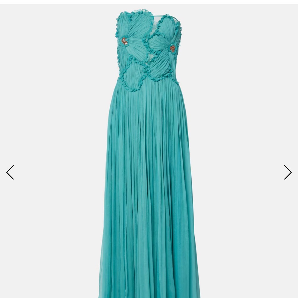 Adamaris Teal Gown
